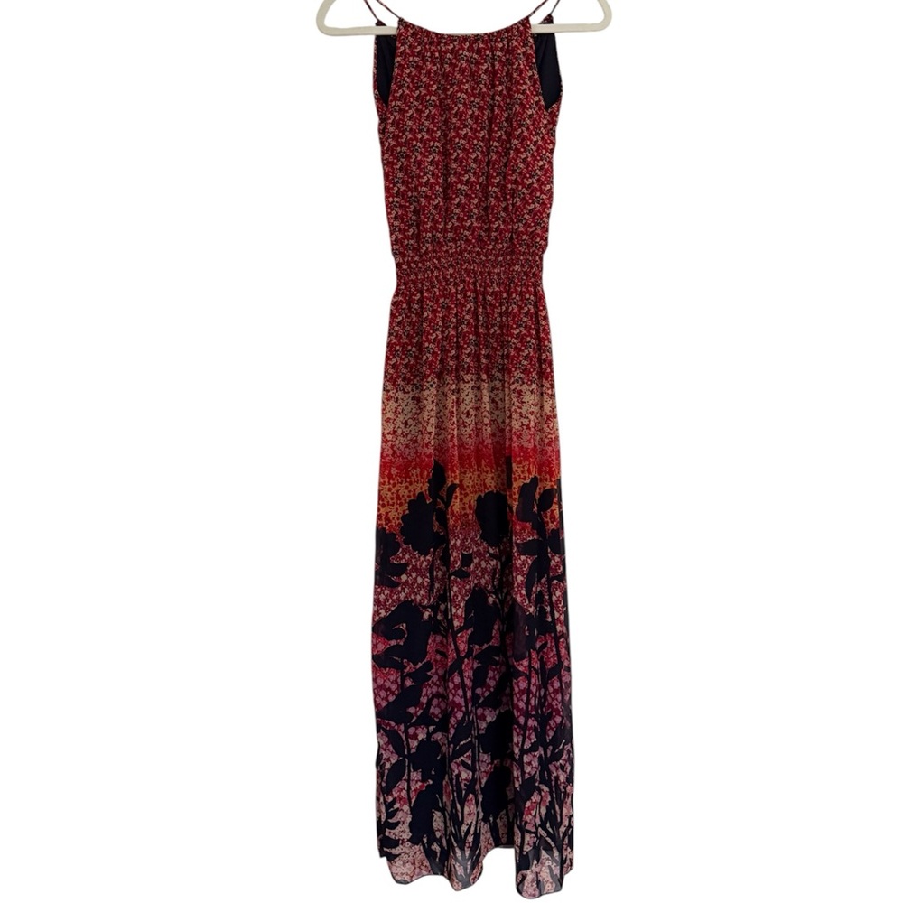 Enfocus Studio Red and Black Halter Sundress